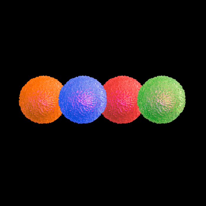 2.5" Light-Up Crystal Balls