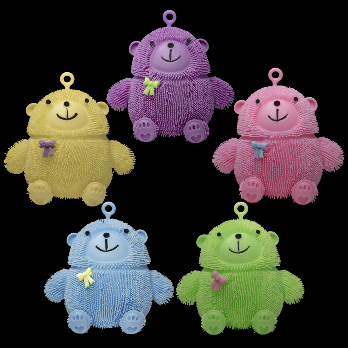 7" Light-Up Puffer Bears
