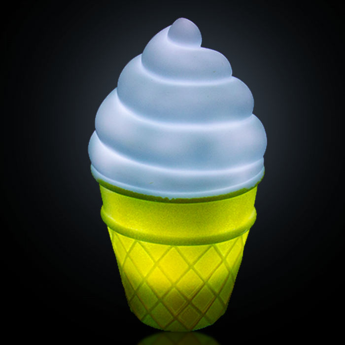5.5" Ice Cream Cone LED Tap Lamp