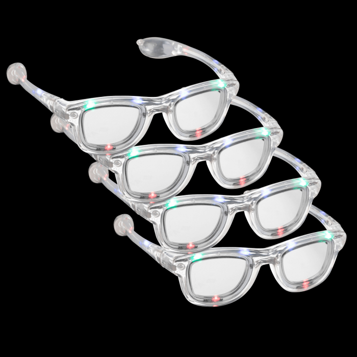 LED Light-Up Classic Retro Sunglasses