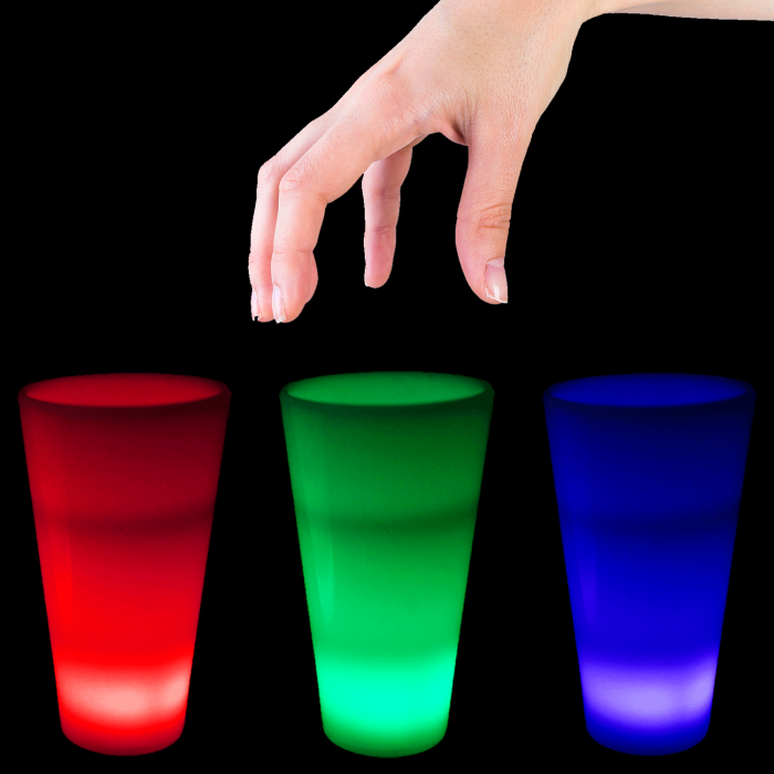 Glow in the Dark LED Light Up Shot Glass - 2 oz