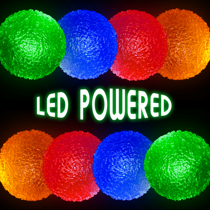 2.5" Light-Up Crystal Balls