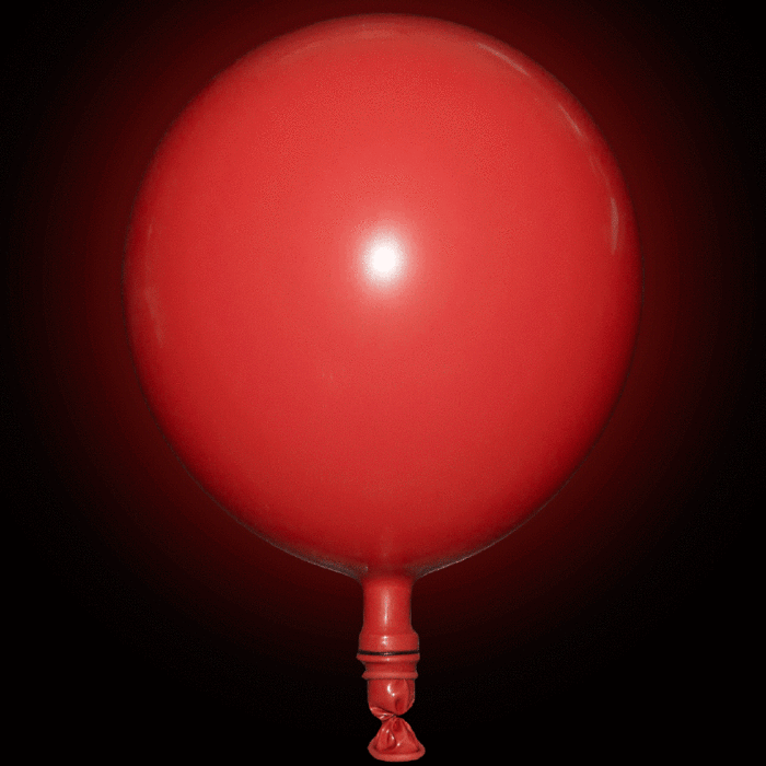 LED Light Up 14 Inch Blinky Balloons - Red