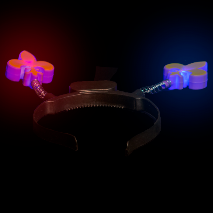 Light-Up Mardi Gras Head Boppers