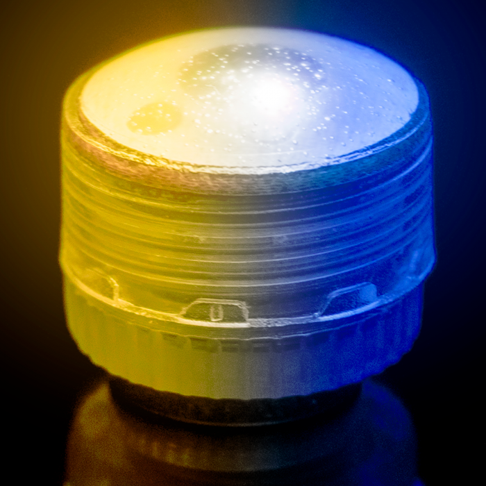 LED Blinky Body Light - Blue/Yellow