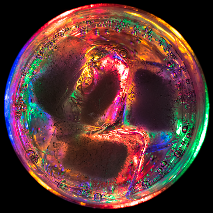 LED Flashing 10oz Glass