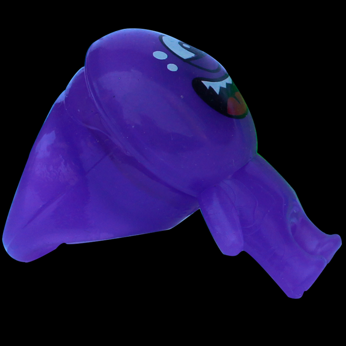 1"Light-Up Monster Ring- Purple