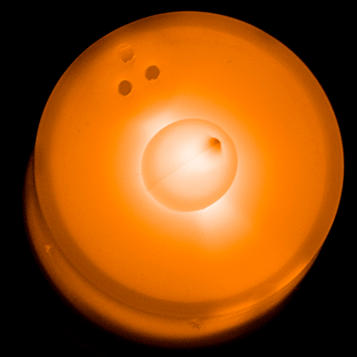 Light Up Tea Light LED Candles- Orange