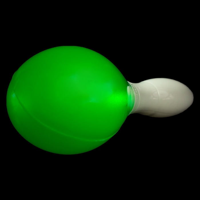 LED Light Up Maraca Supreme - Green 7 Inch