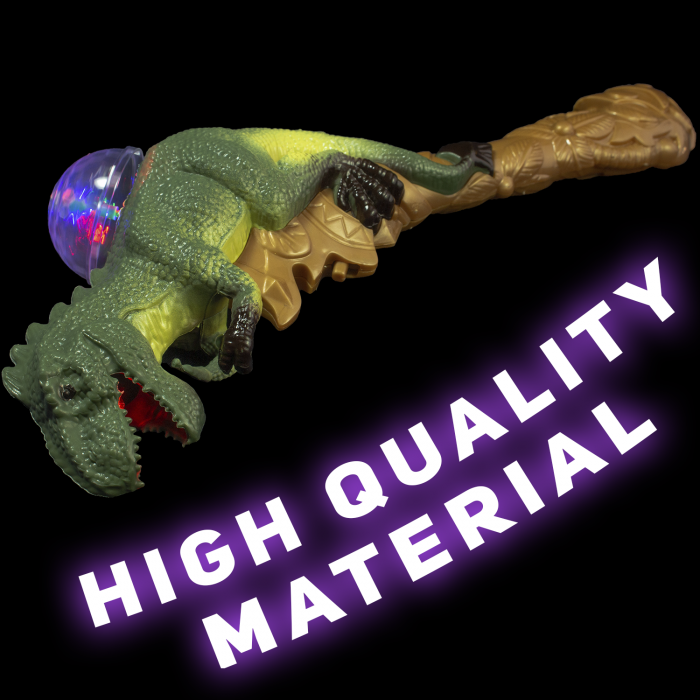 13" Light-up T-Rex Dome Wand