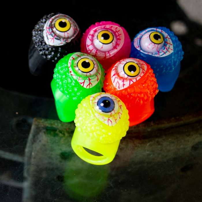 LED Flashing Eyeball Rings