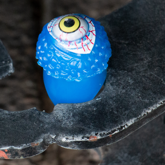 LED Flashing Eyeball Ring -Blue