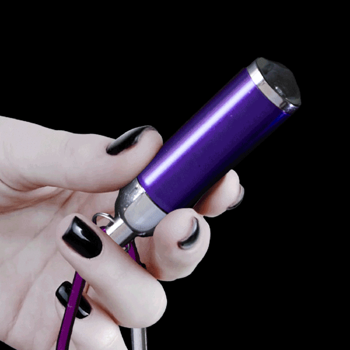 4" Super Flashlight Keychain- Purple