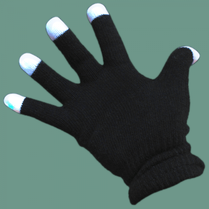 LED Flashing Fingertips Gloves