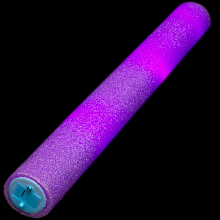 LED Light-Up Foam Stick Baton Supreme- Purple
