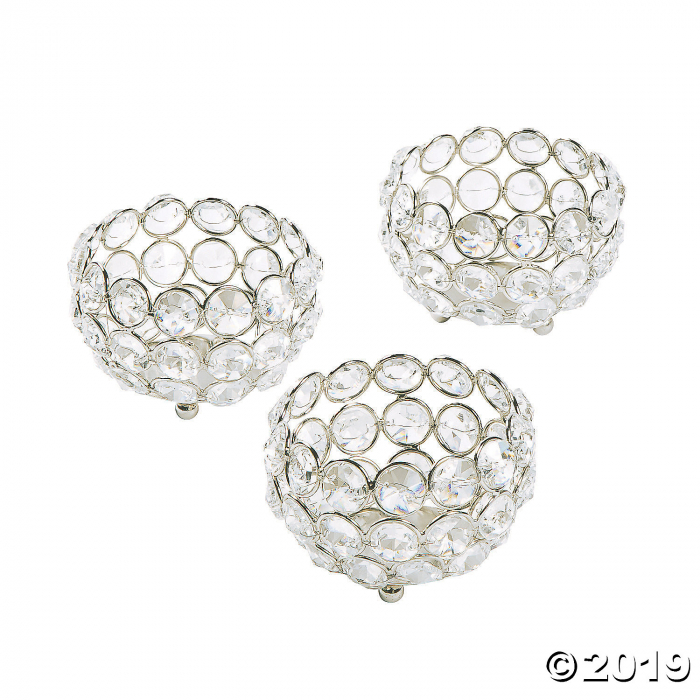 Acrylic Crystal Bead Votive Candle Holders (1 Set(s))