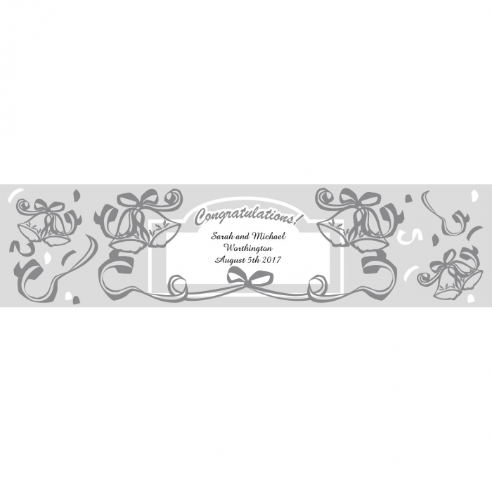 Personalized Elegant Wedding Water Bottle Labels (50 Unit(s))