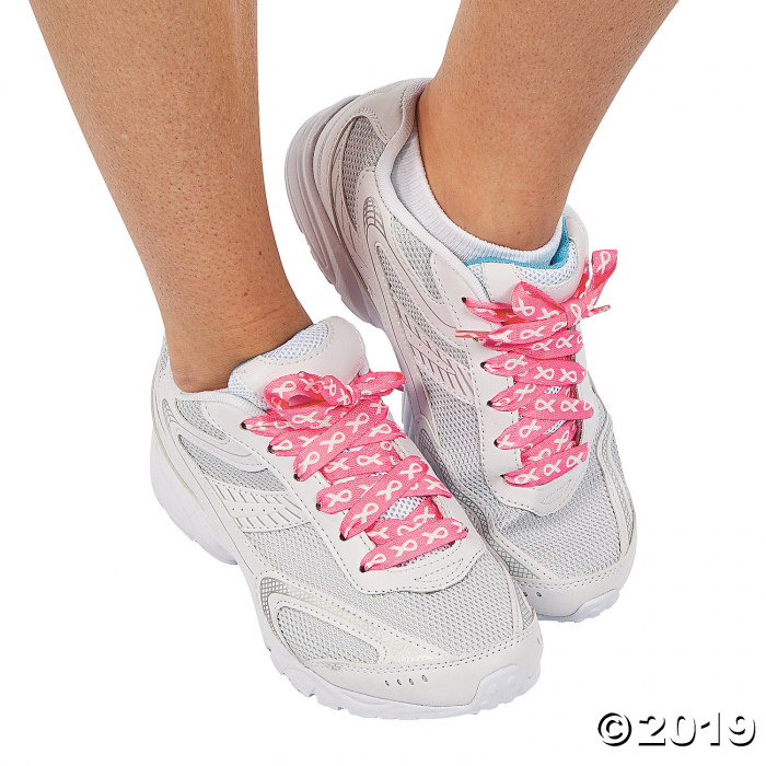 Breast Cancer Awareness Shoelaces (6 Pair)