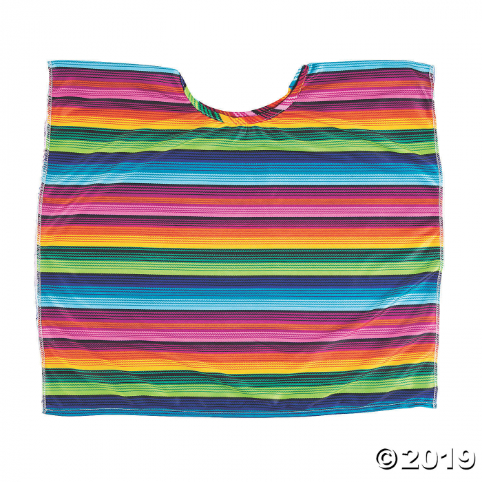 Kid's Fiesta Sarape Poncho (1 Piece(s))