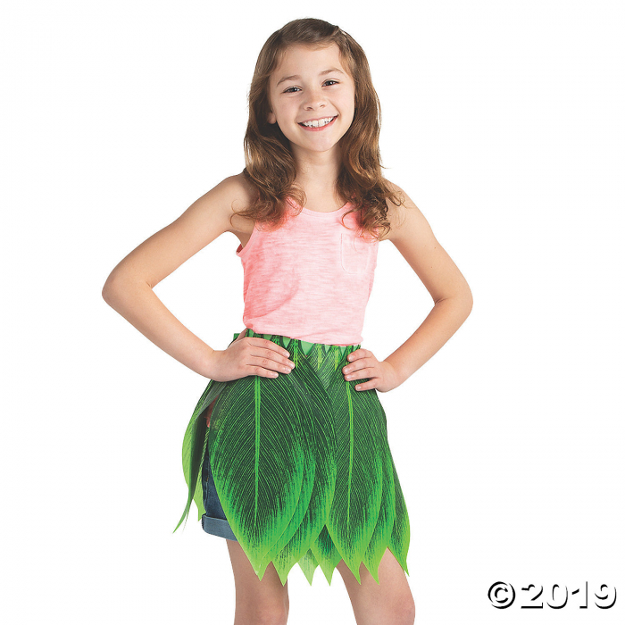 Kid's Luau Banana Leaf Skirt (1 Piece(s))