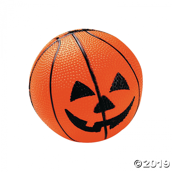 Jack-O'-Lantern Basketballs (Per Dozen)