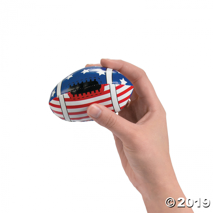 Stars & Stripes Footballs (Per Dozen)