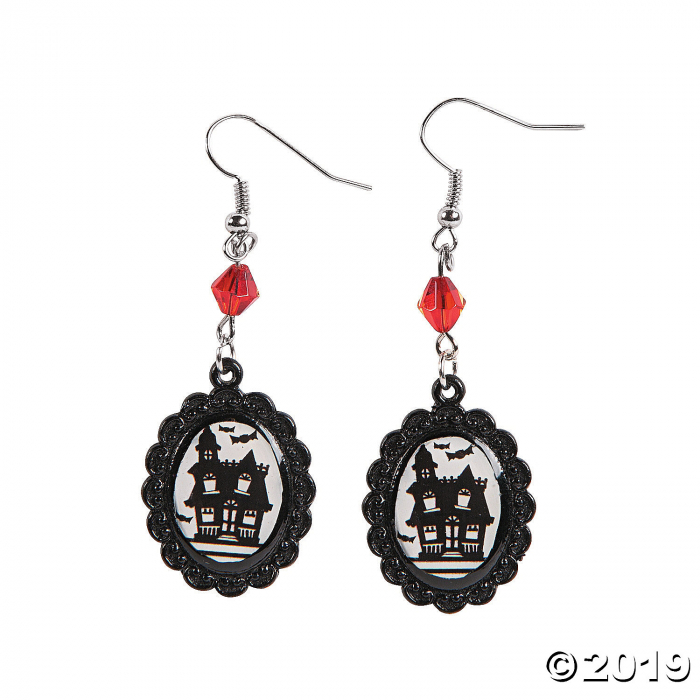 Haunted House Earrings Craft Kit (6 Pair)