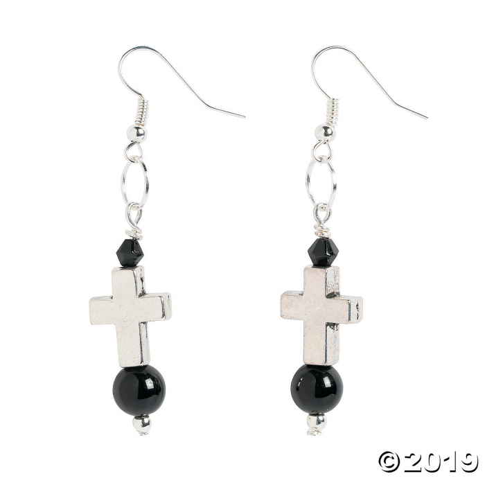 Small Cross Earring Craft Kit (6 Pair)