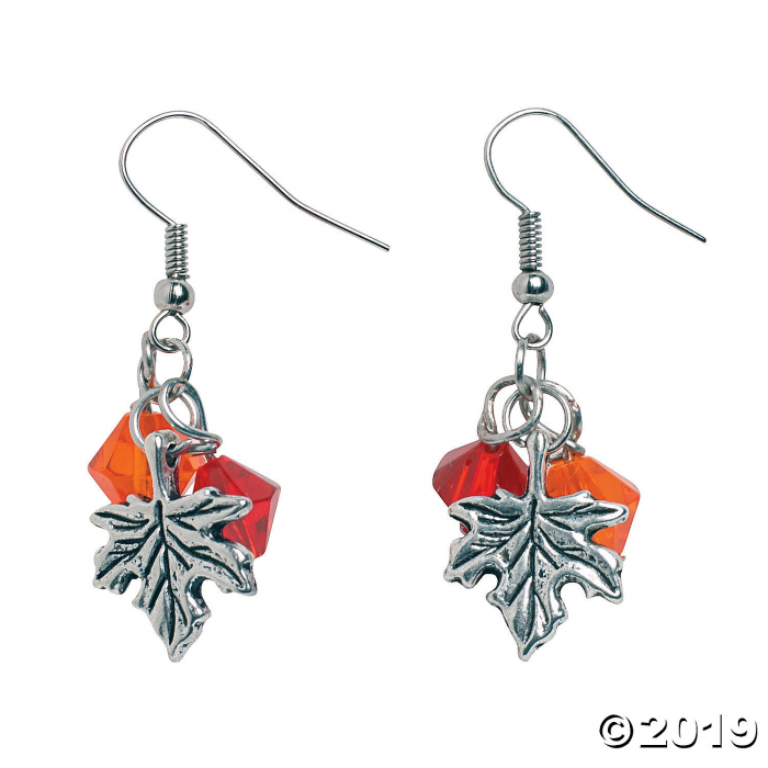 Fall Leaf Earring Kit (6 Pair)