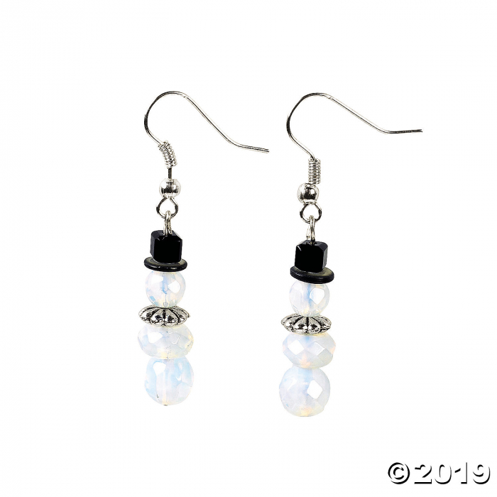 Snowman Earring Craft Kit (6 Pair)