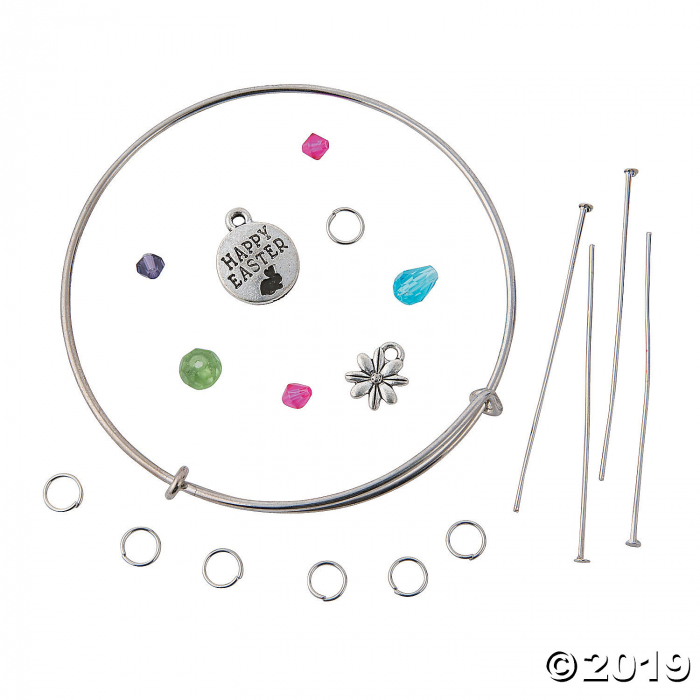 Easter Expandable Bangle Bracelet Craft Kit (2 Piece(s))
