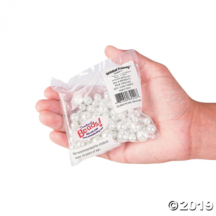 Pearl Beads - 8mm-12mm (100 Piece(s))