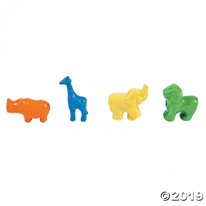 Zoo Animal Pony Beads (200 Piece(s))