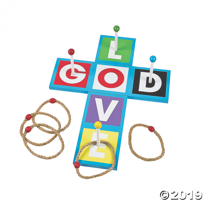 Cross Ring Toss Game (1 Set(s))