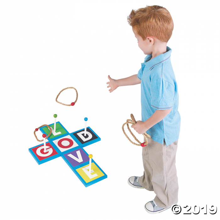 Cross Ring Toss Game (1 Set(s))