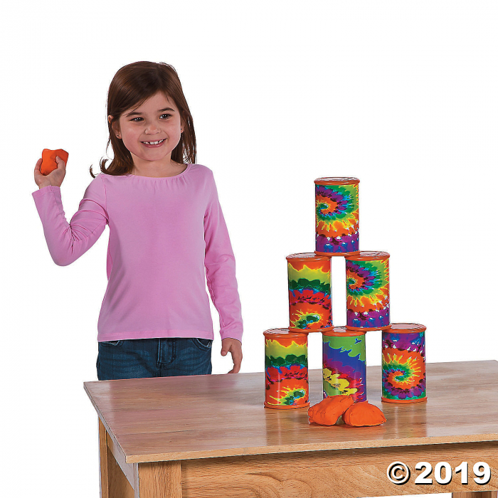 Tie-Dyed Bean Bag Toss Game (1 Set(s))