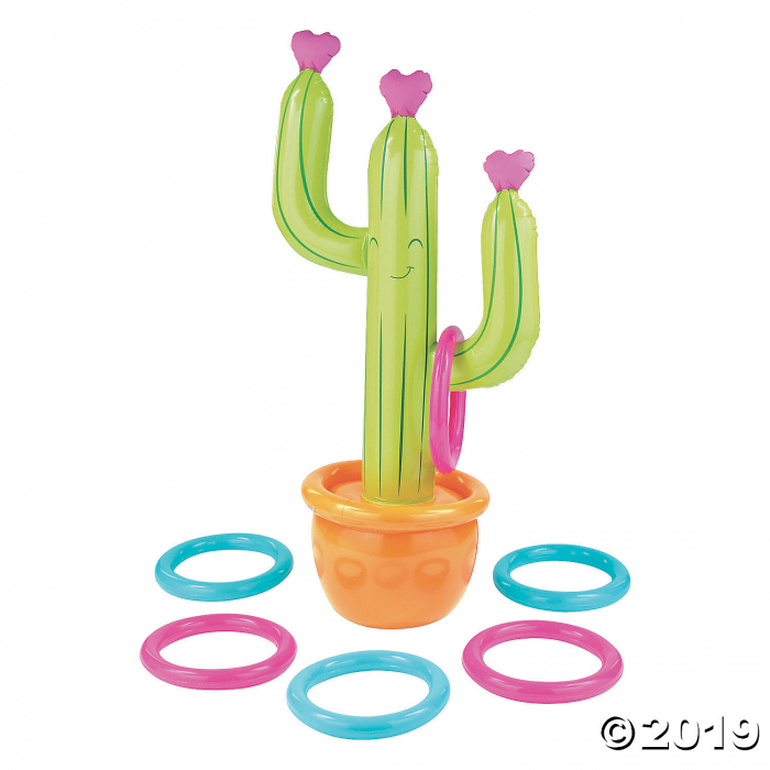 Inflatable Cactus Ring Toss Game (1 Set(s))
