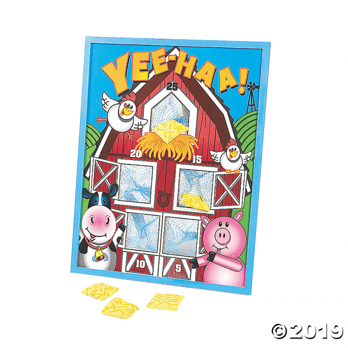 Farm Party Bean Bag Toss Game (1 Set(s))