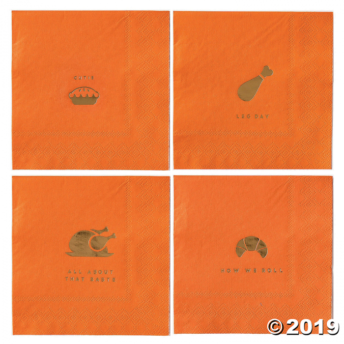 My Mind's Eye Thanksgiving Beverage Napkins (24 Piece(s))