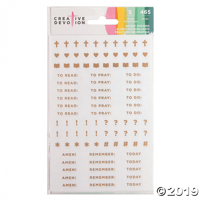 American Crafts Mini Religious Stickers (5 Sheet(s))