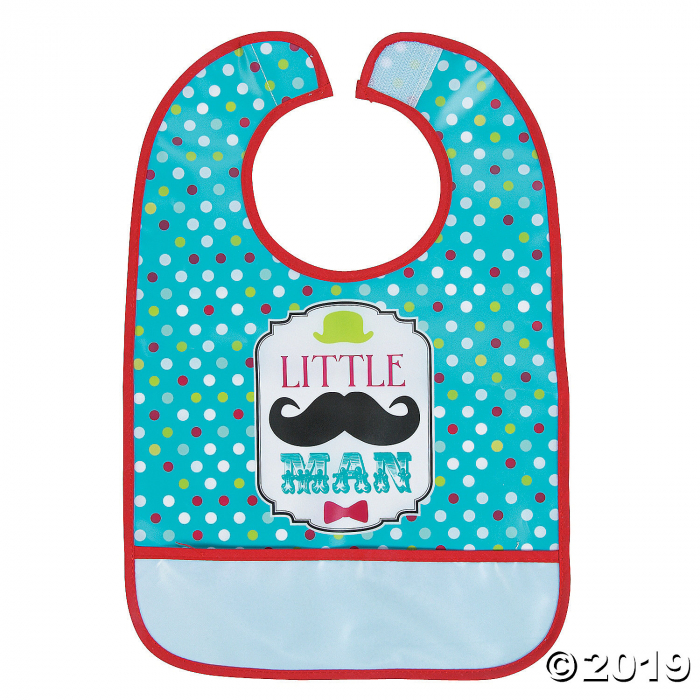 1st Birthday Mustache Bib (1 Piece(s))