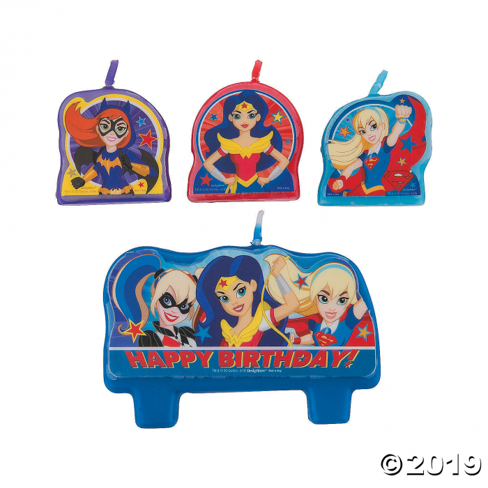 DC SuperHero Girls Candle Set (1 Set(s))
