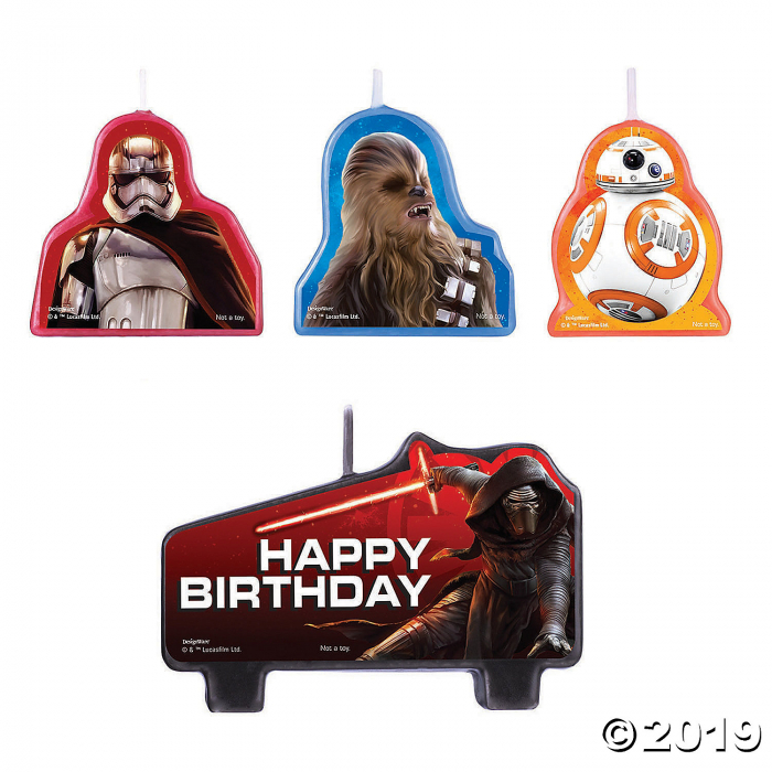 Star Wars VII Birthday Candle Set (4 Piece(s))