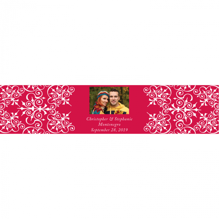 Custom Photo Wedding Water Bottle Labels (50 Piece(s))