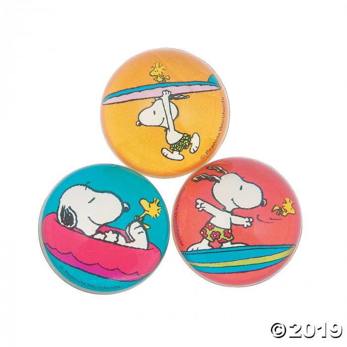 Peanuts® Summer Bouncy Ball Assortment (Per Dozen)