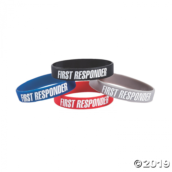First Responder Awareness Bracelets (24 Piece(s))