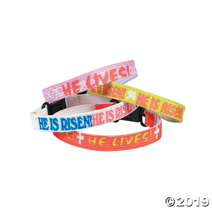 Easter Inspirational Friendship Bracelets (Per Dozen)