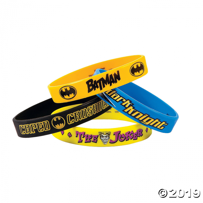 Batman Rubber Bracelets (4 Piece(s))
