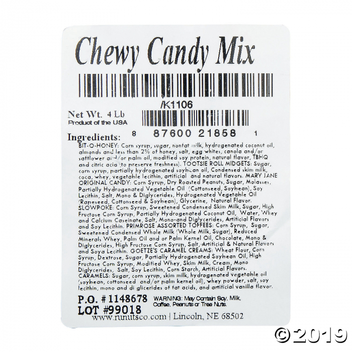 Chewy Candy Assortment (275 Piece(s))