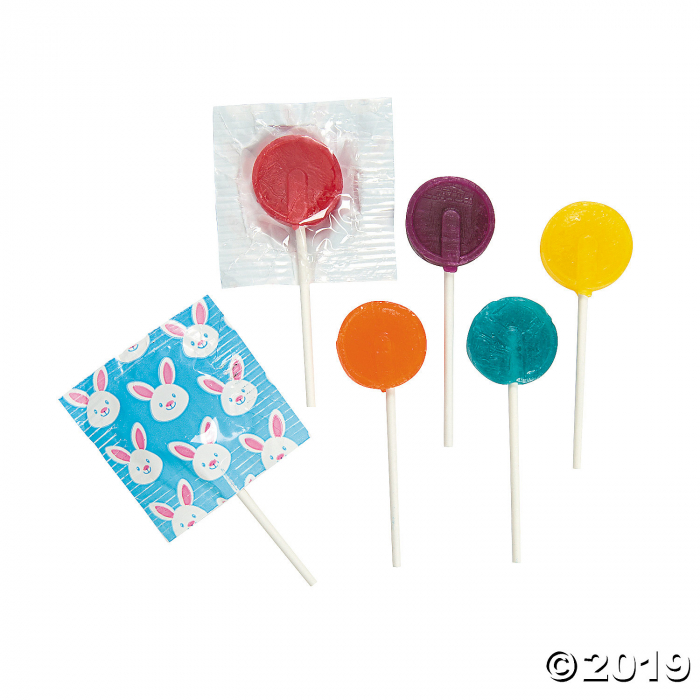 Easter Bunny Printed Lollipops (1 lb(s))